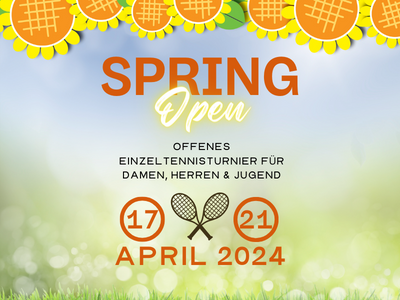 1. UTCPW Spring Open - 17.-21. April 2024